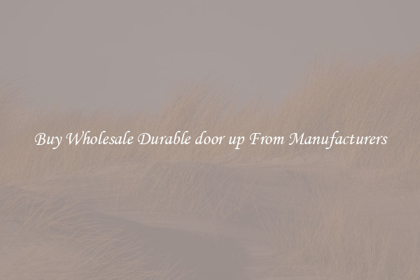 Buy Wholesale Durable door up From Manufacturers