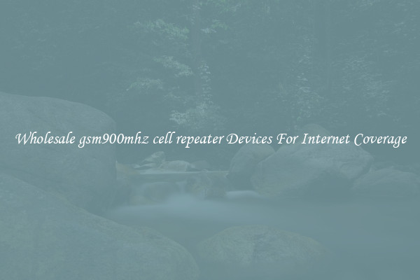 Wholesale gsm900mhz cell repeater Devices For Internet Coverage