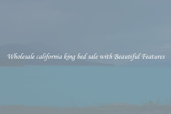 Wholesale california king bed sale with Beautiful Features