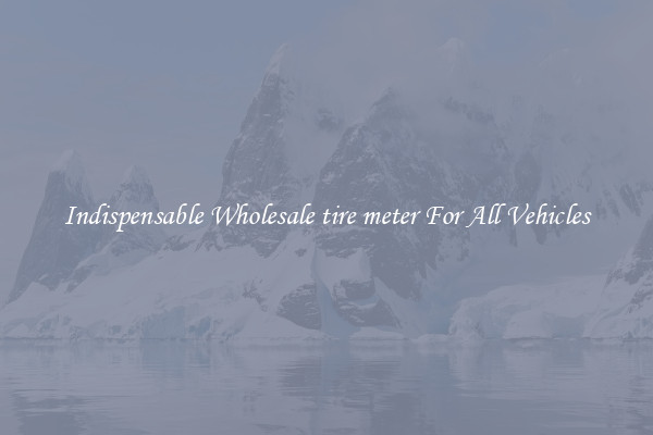 Indispensable Wholesale tire meter For All Vehicles