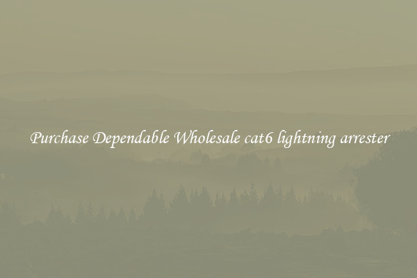 Purchase Dependable Wholesale cat6 lightning arrester